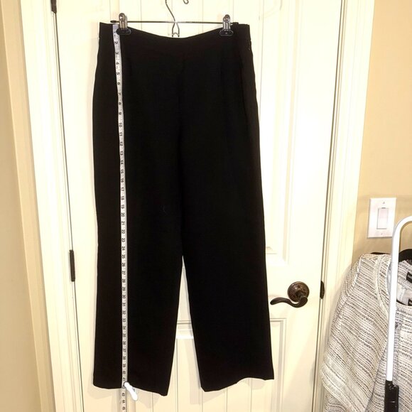 Le Suit lined pants black dress trousers office formal Women's Size 10 - Picture 4 of 6